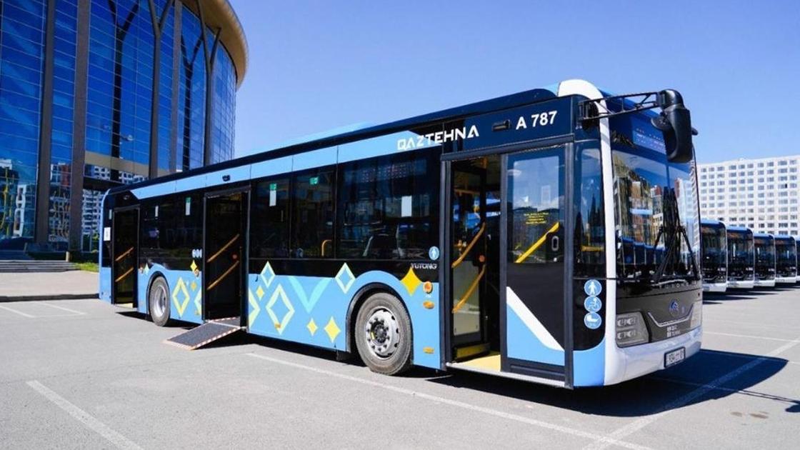 Новые автобусы в Астане
