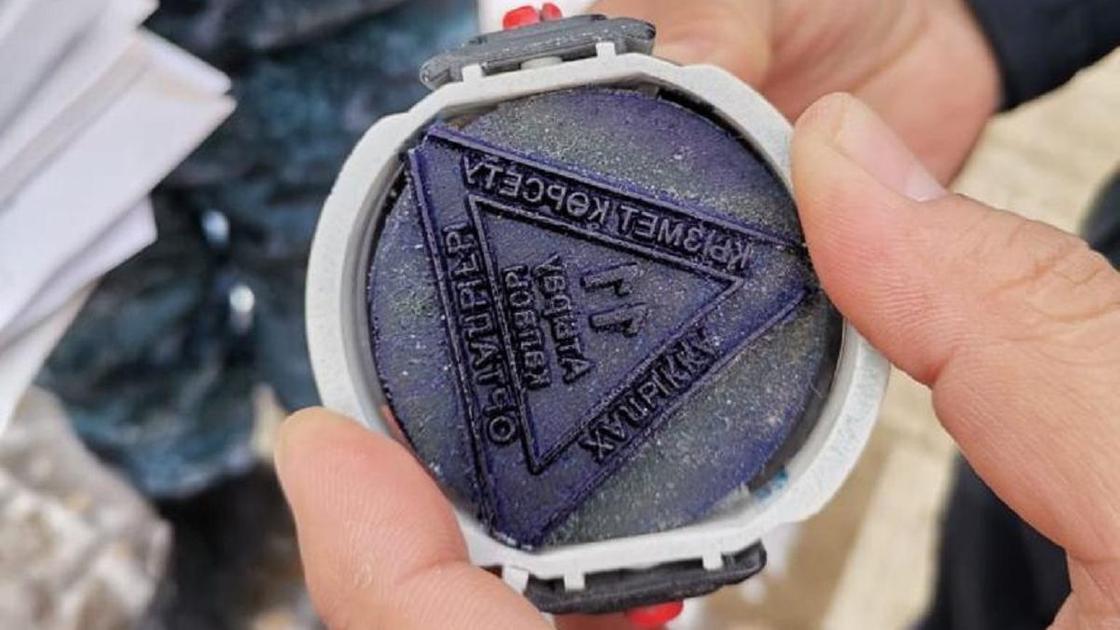 Печать на свалке в Атырауской области Печать на свалке в Атырауской области