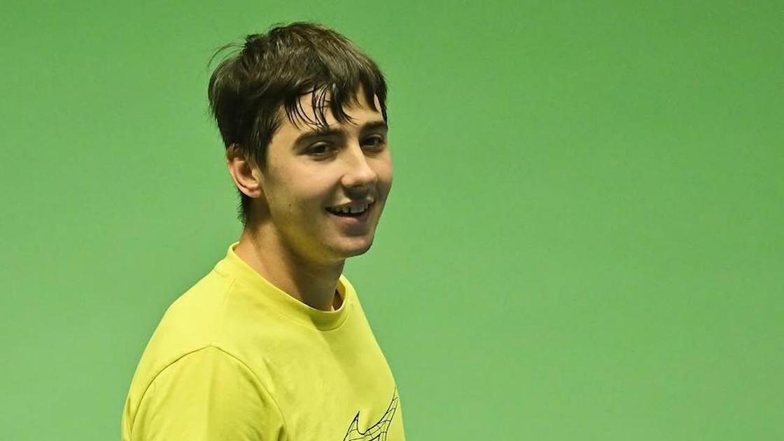 Казахстанский теннисист Александр Шевченко
