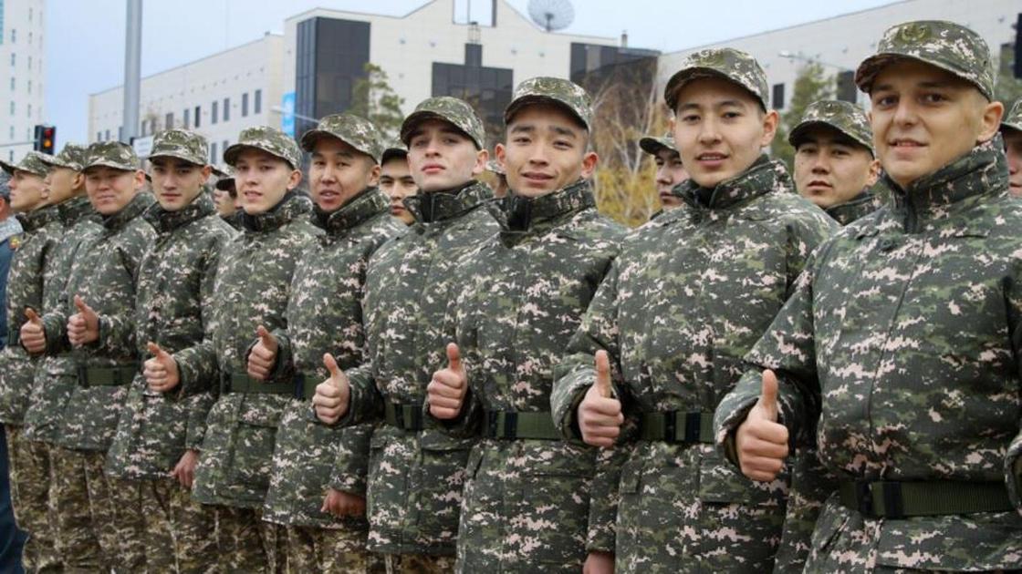 Казахские военные