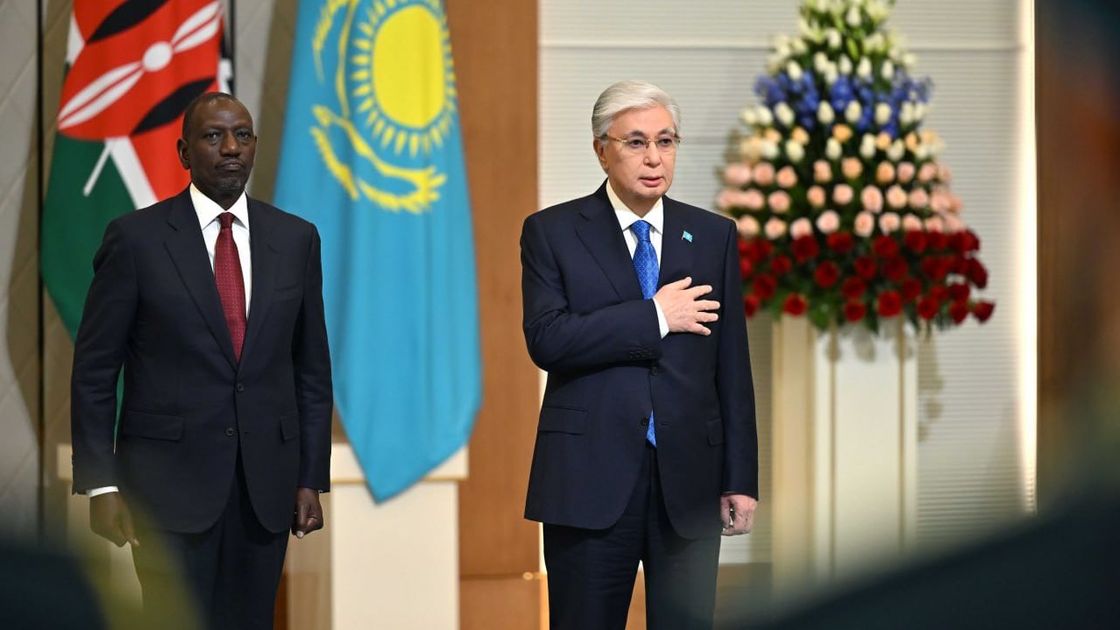 Уильям Руто и Касым-Жомарт Токаев