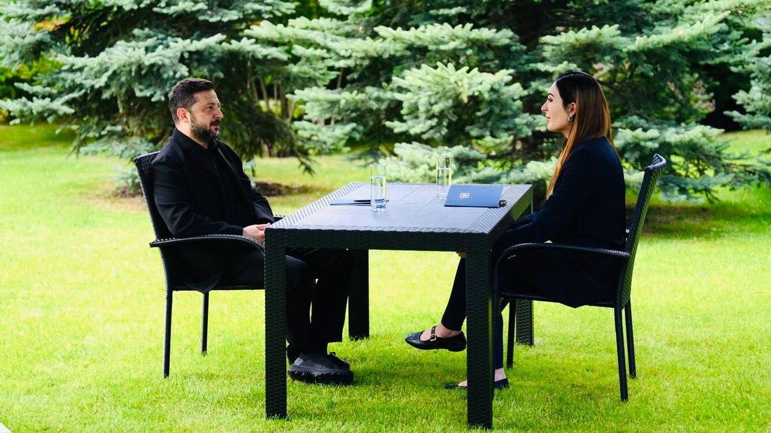 Владимир Зеленский и Лора Лумер