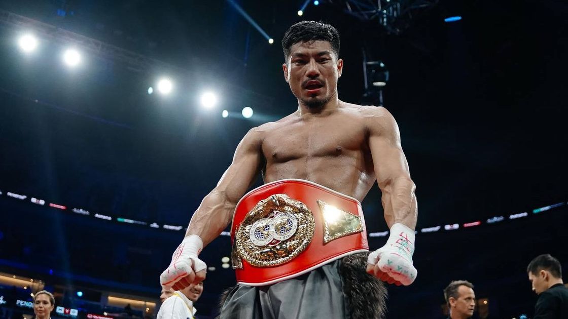 Казахстанский боксер Султан Заурбек