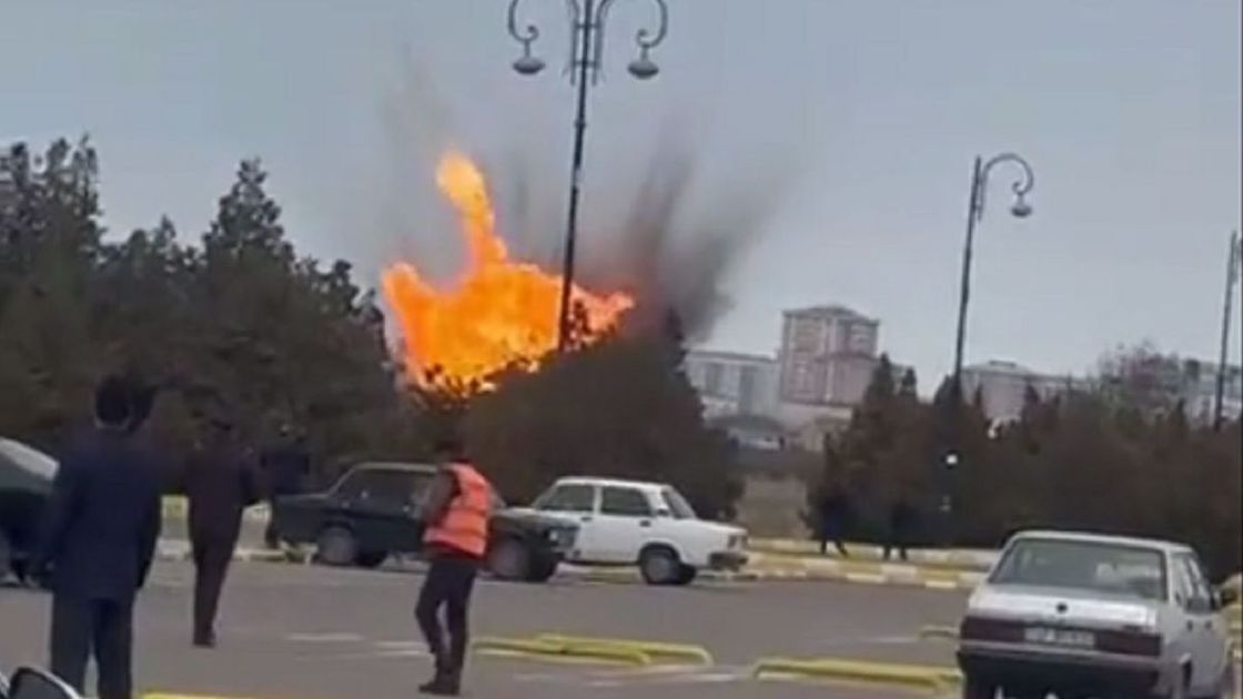 жарылыс болған сәт