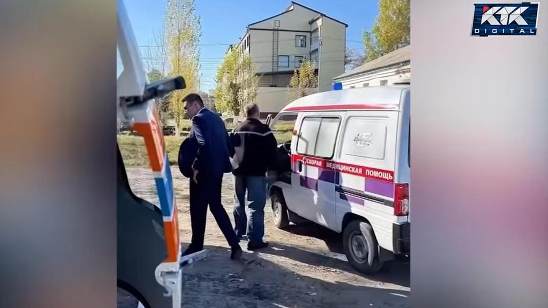 Место аварии