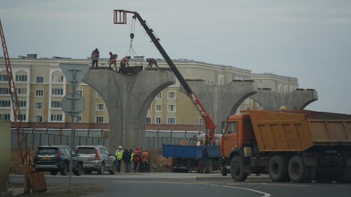 Строительство LRT  в Астане