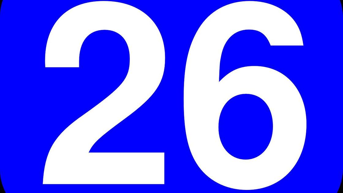 число 26 число 26