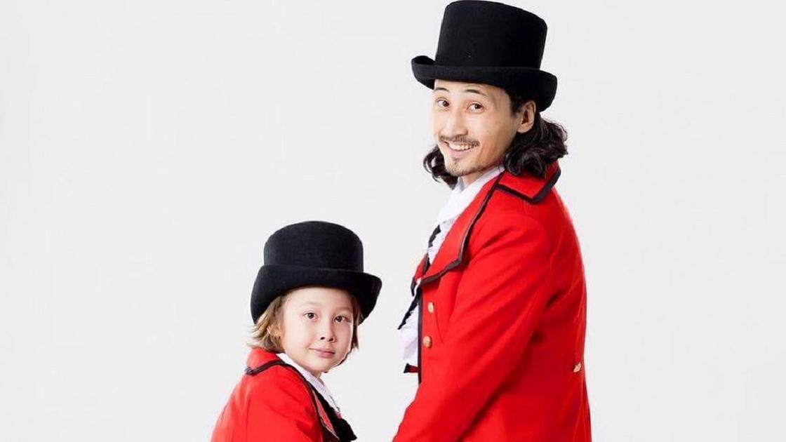 Мурат Мутурганов с сыном