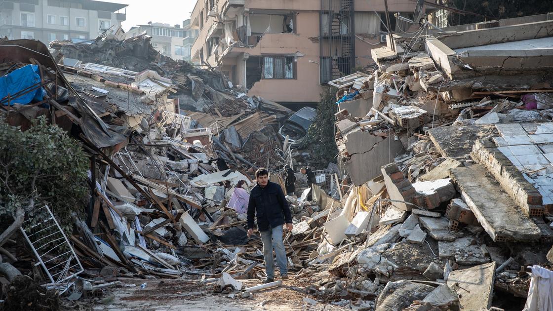 Последствия землетрясения в Хатае