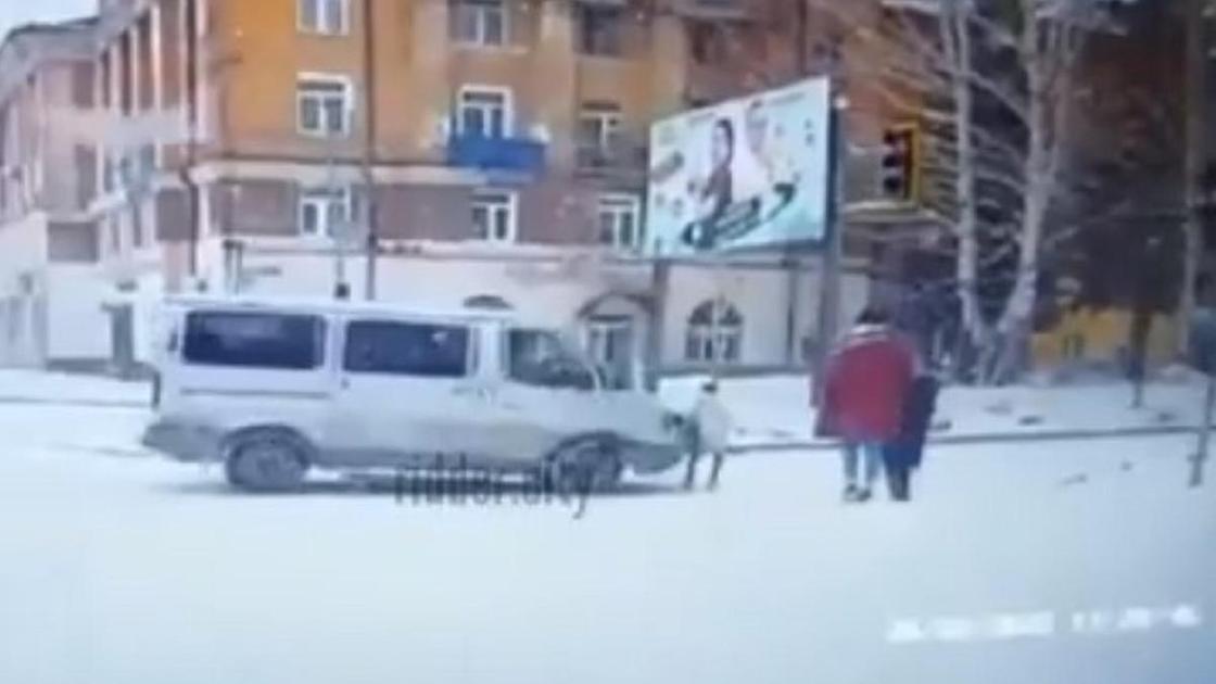 Наезд на девочку в Риддере