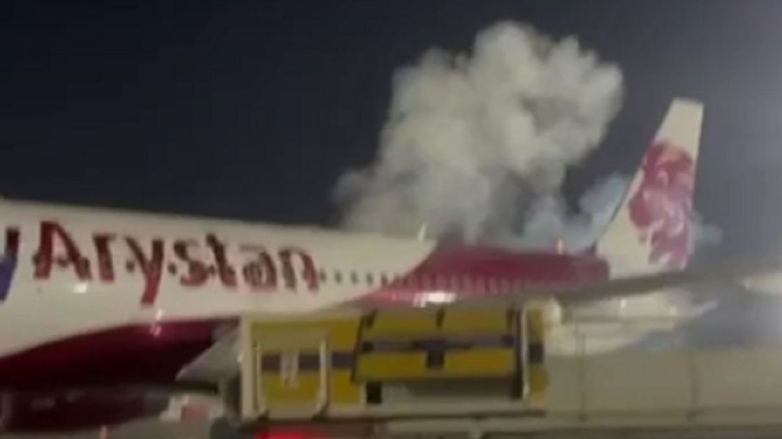 Возгорание в самолете