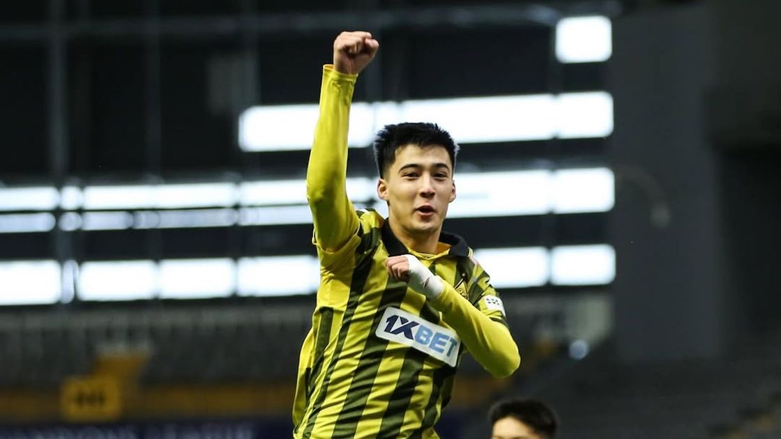 Казахстанский футболист Рамазан Багдат