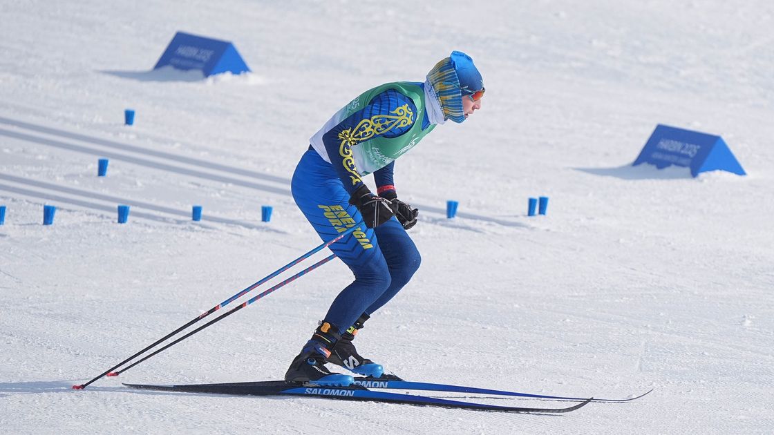 Казахстанский лыжник Наиль Башмаков