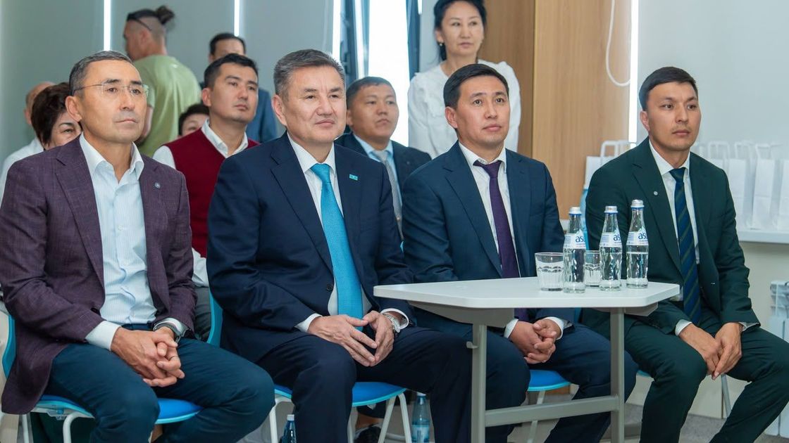 Нурымбет Сактаганов во время рабочей поездки