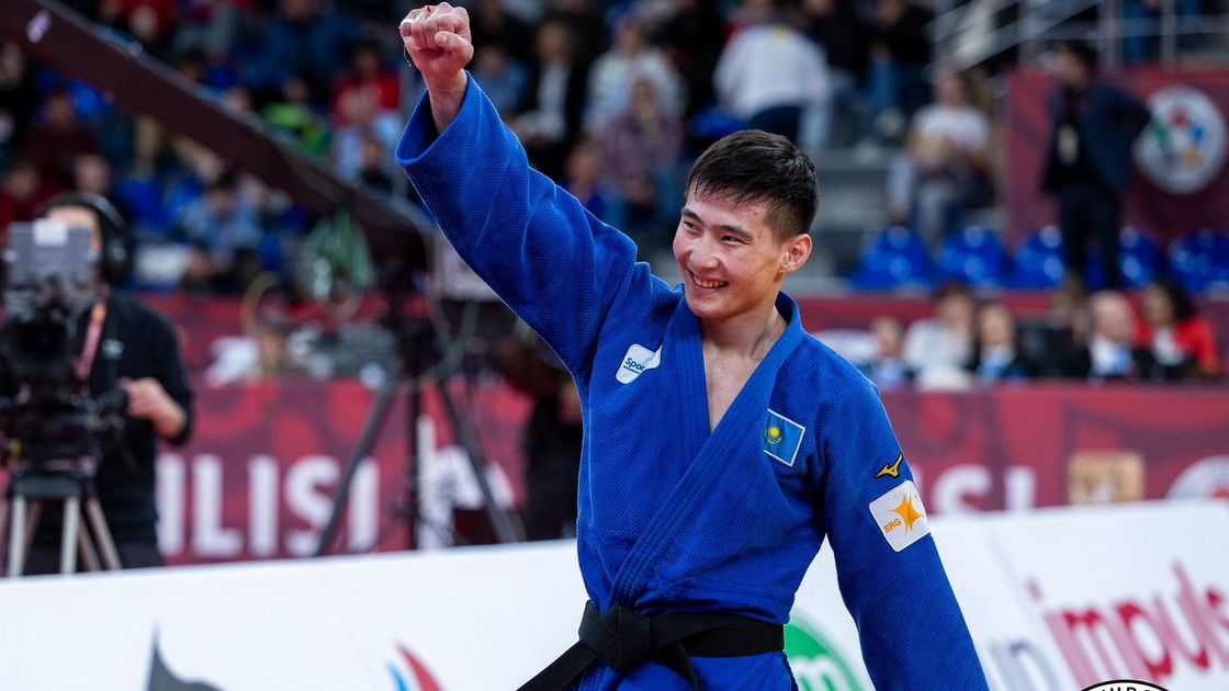 Казахстанский дзюдоист Нурканат Серикбаев