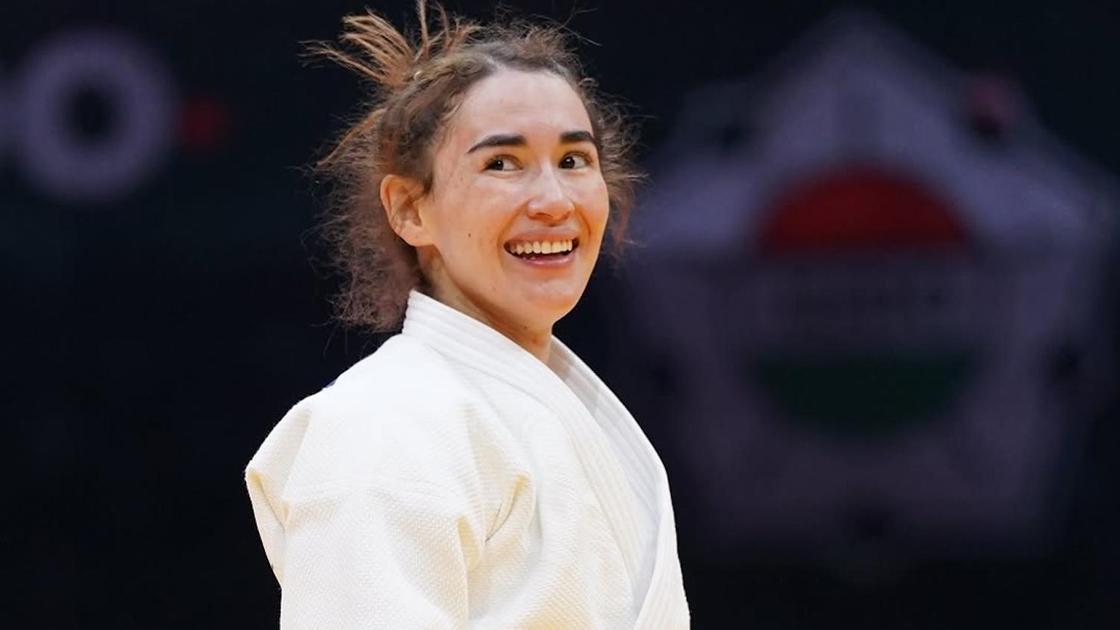 Казахстанская дзюдоистка Абиба Абужакынова