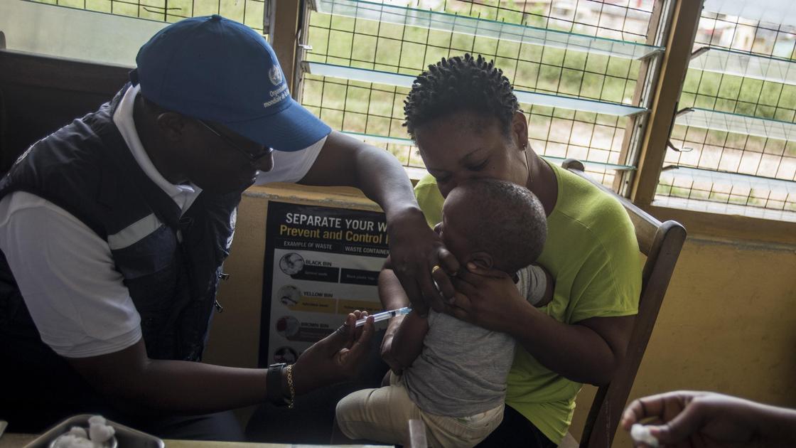 Вакцинация детей против малярии