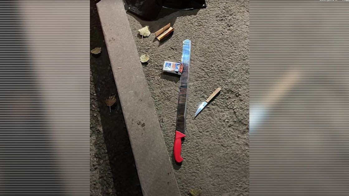 Изъятые ножи