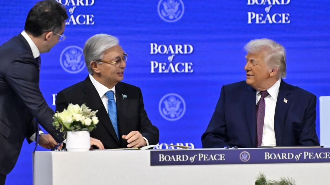 Касым-Жомарт Токаев и Дональд Трамп