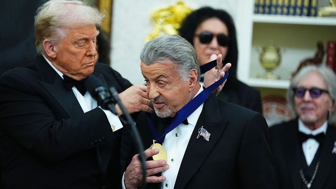 Сильвестр Сталлоне мен Дональд Трамп