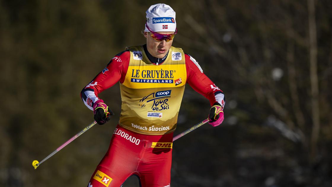 Норвежский лыжник Йоханнес Клебо