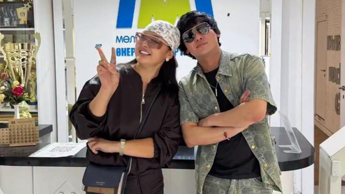 Молдир Муканова и Кайрат Нуртас