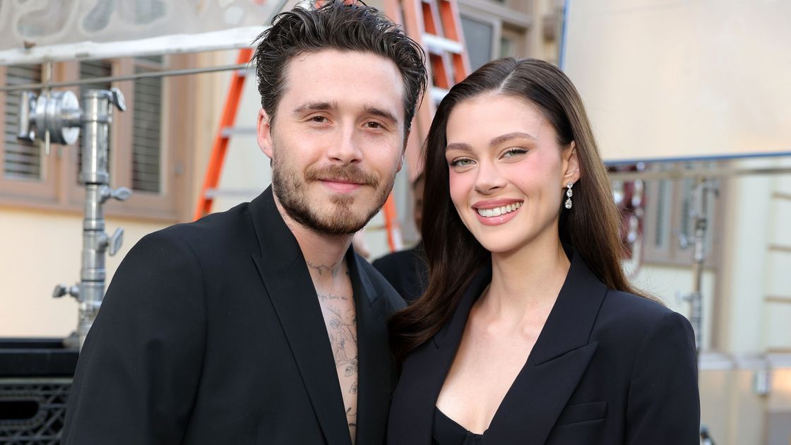 Бруклин Пельтц Бекхэм со своей супругой Николой