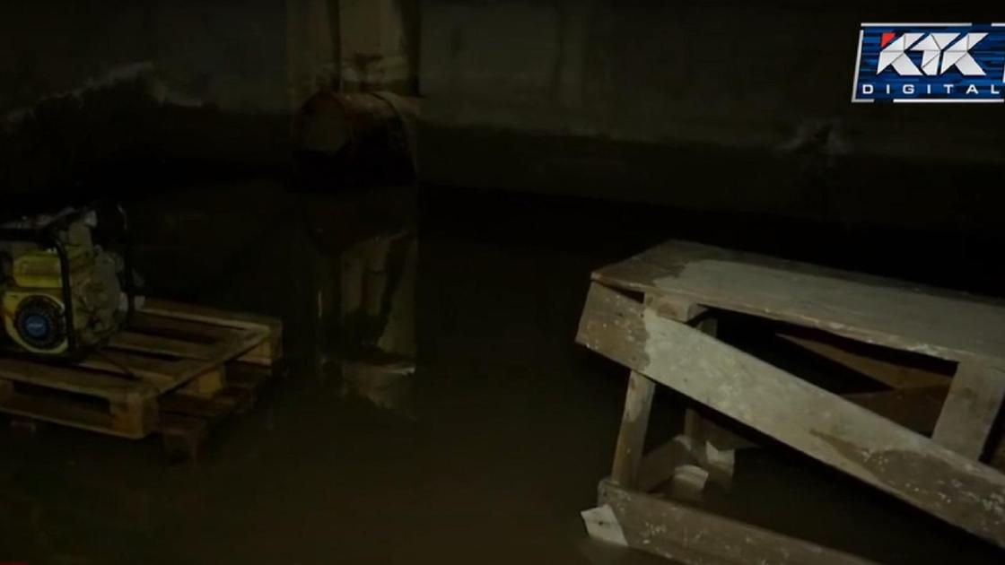 Затопленный подвал многоэтажки