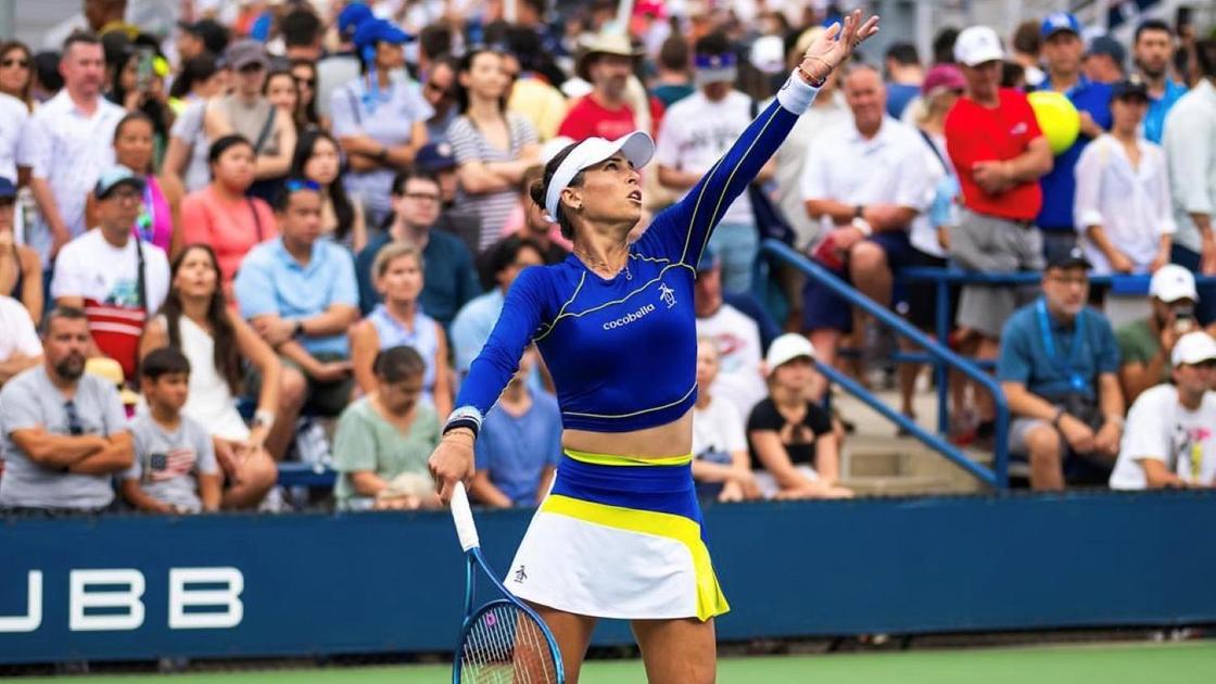 Айла Томлянович в первом круге US Open