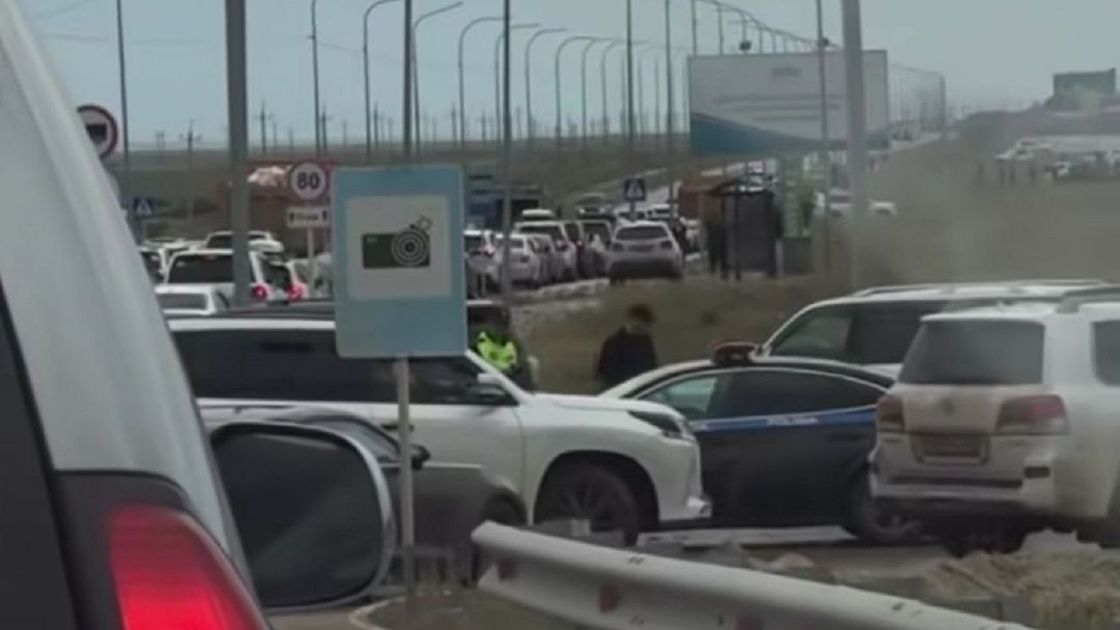 Пробка в Актау