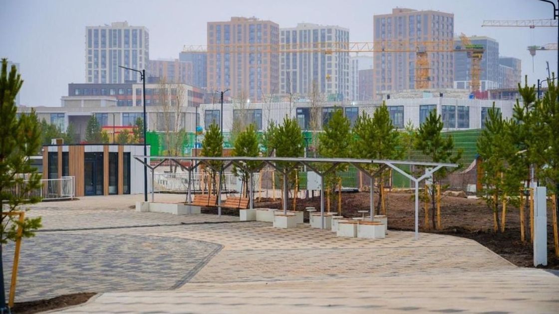 Застройщики Астаны создают общественные пространства