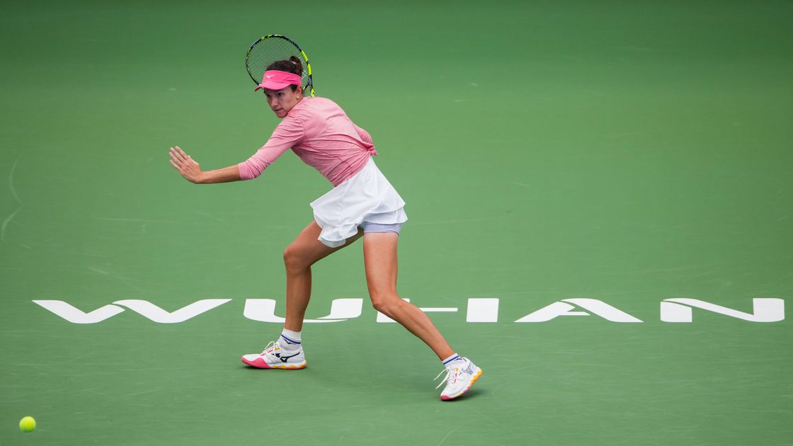 Казахстанская теннисистка Анна Данилина