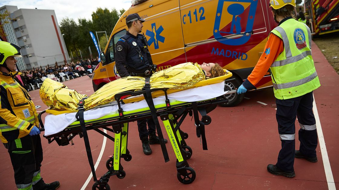 Спасатели в Испании