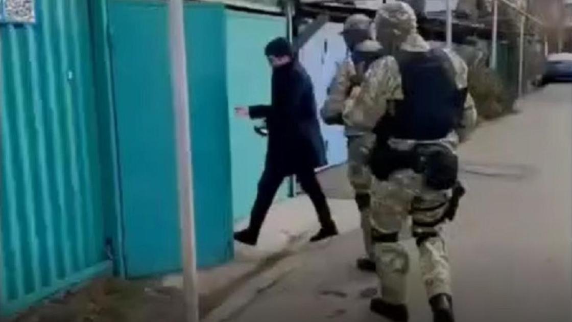 Задержание в Алматы