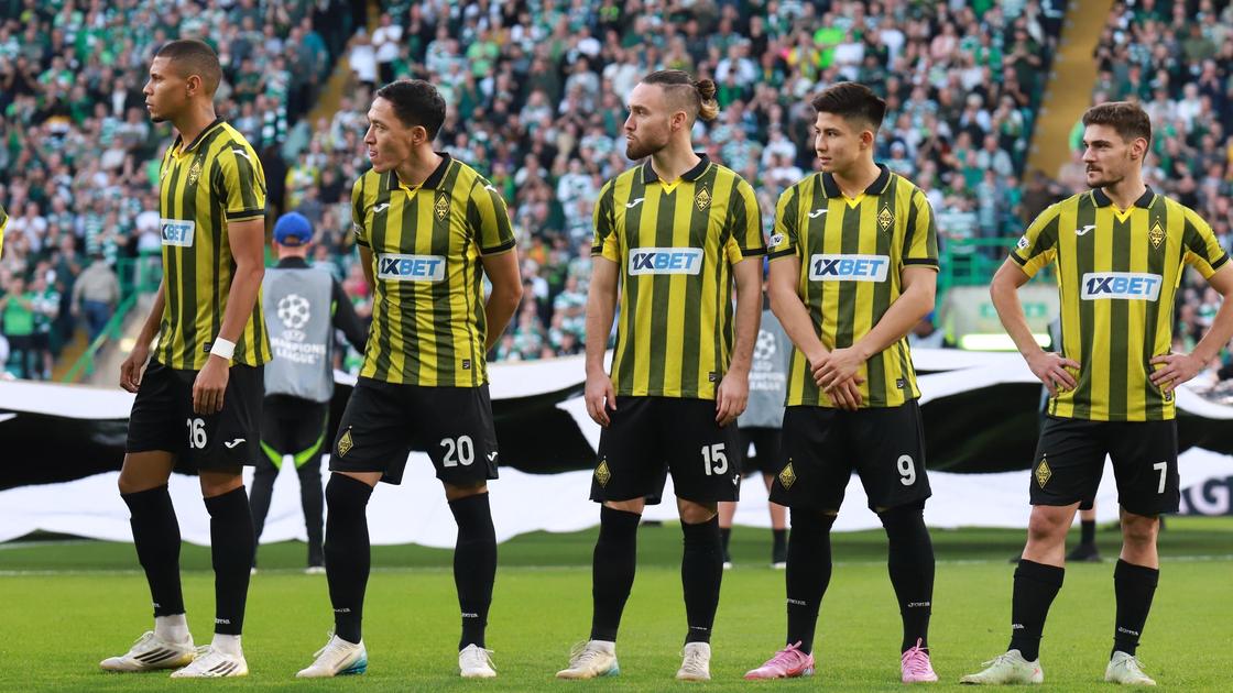 Футболисты "Кайрата" в ЛЧ 2025/26