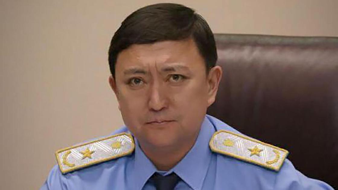 Бывший главный транспортный прокурор РК Ернат Сыбанкулов