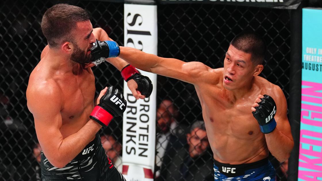 Бойцы ММА Мохаммад Яя и Стивен Нгуйен (слева направо)