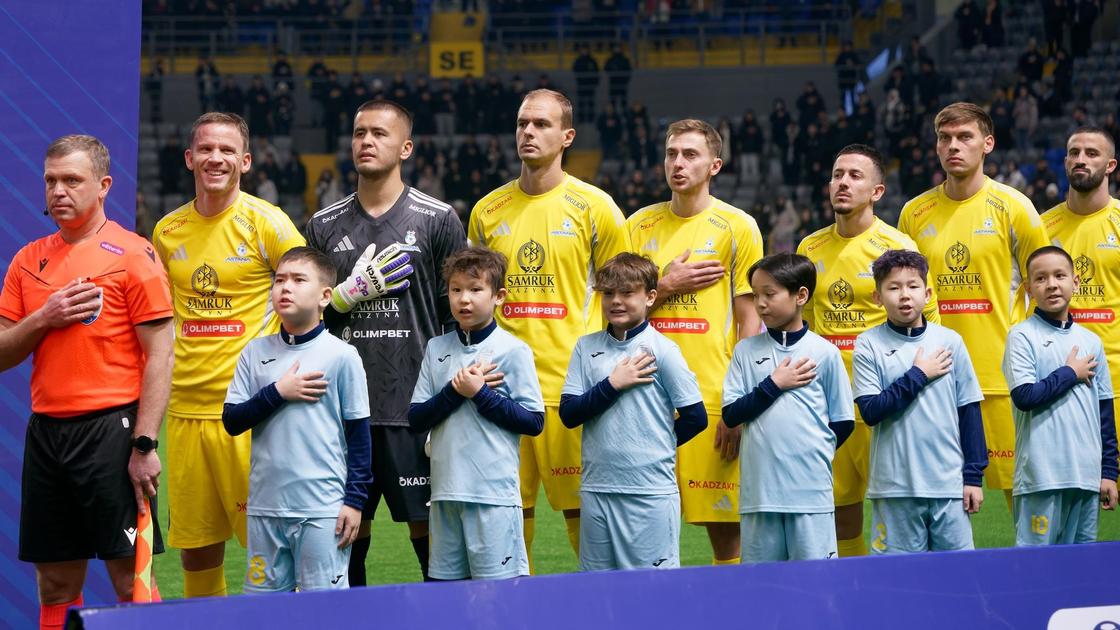 Футболисты "Астаны" в сезоне-2025