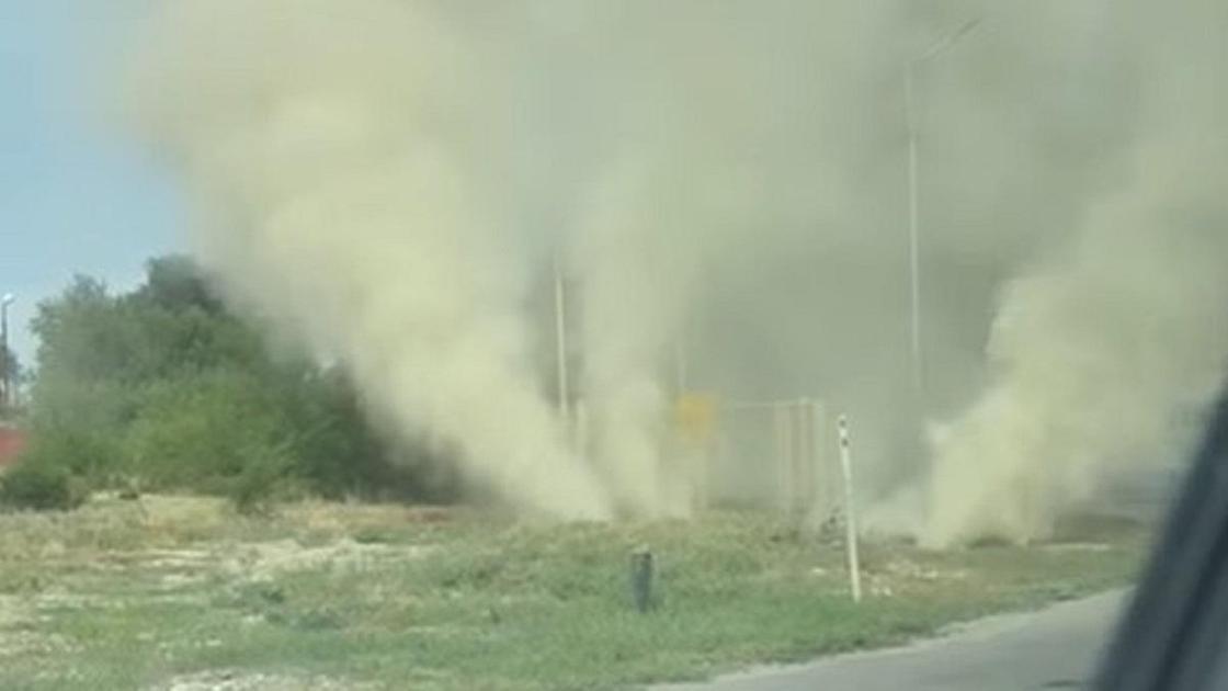Утечка газа в Талдыкоргане