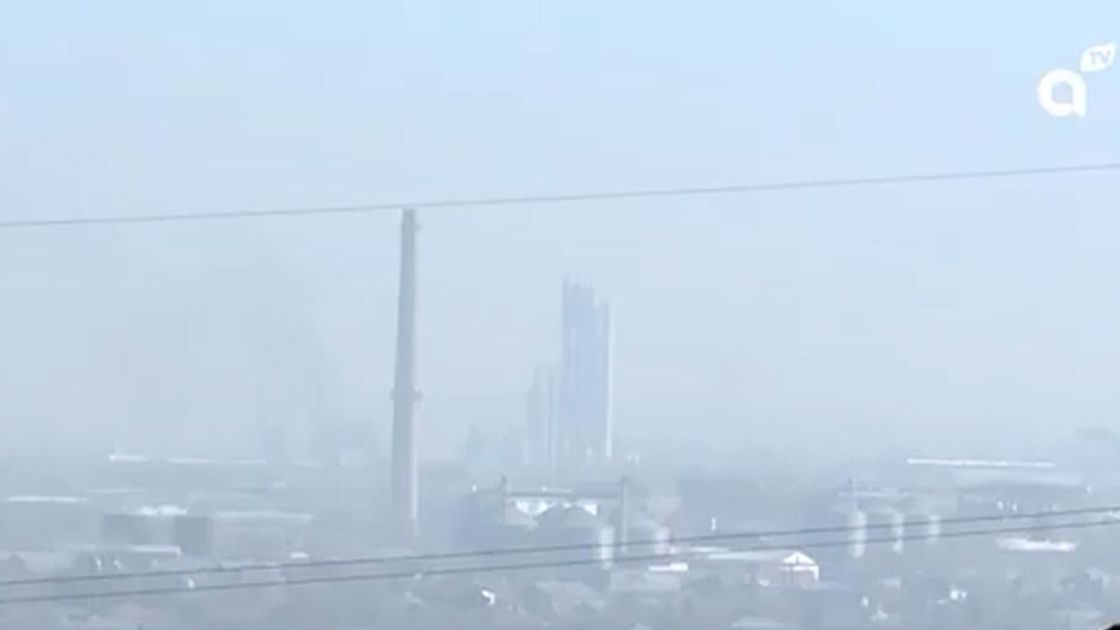 Смог в Шымкенте