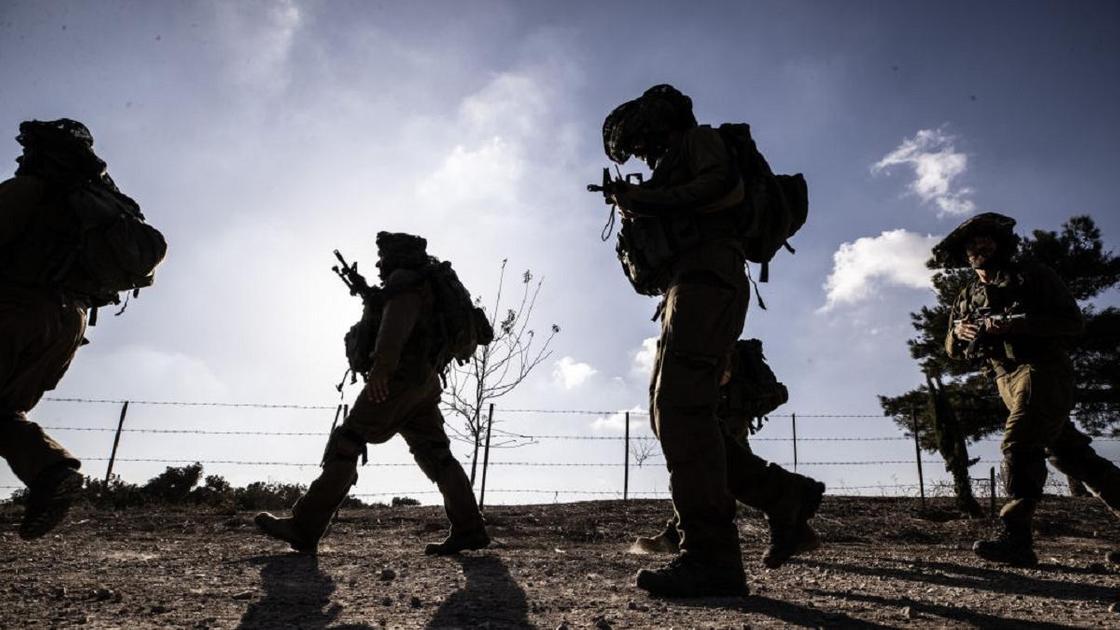 Израильские военные возле сектора Газа