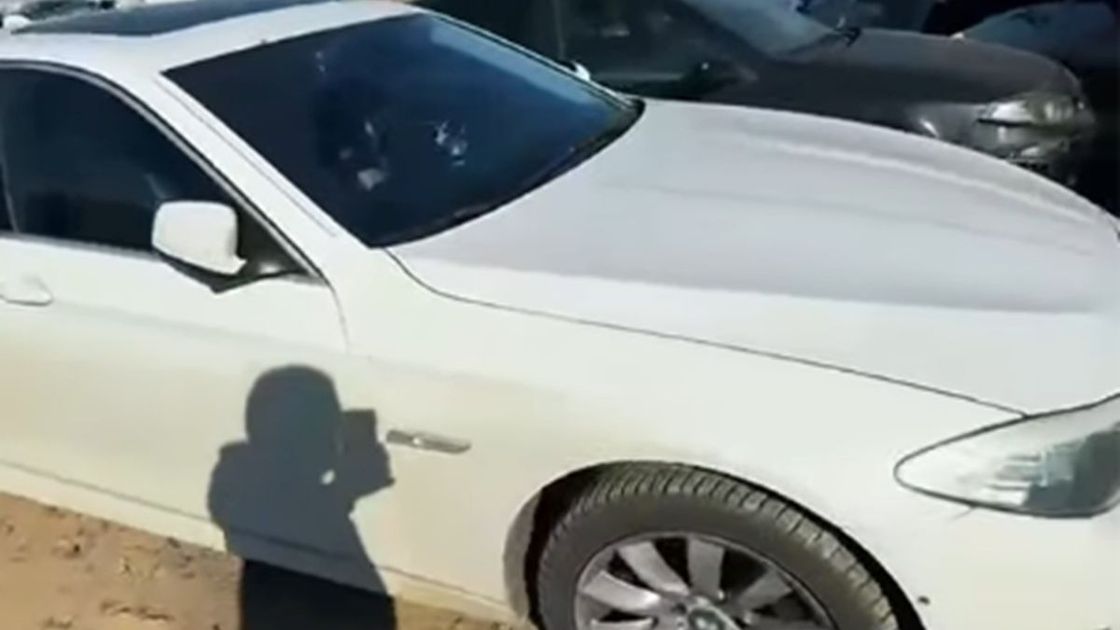 Авто задержанного