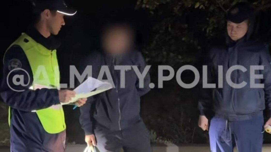 Задержание мужчины с кастетом