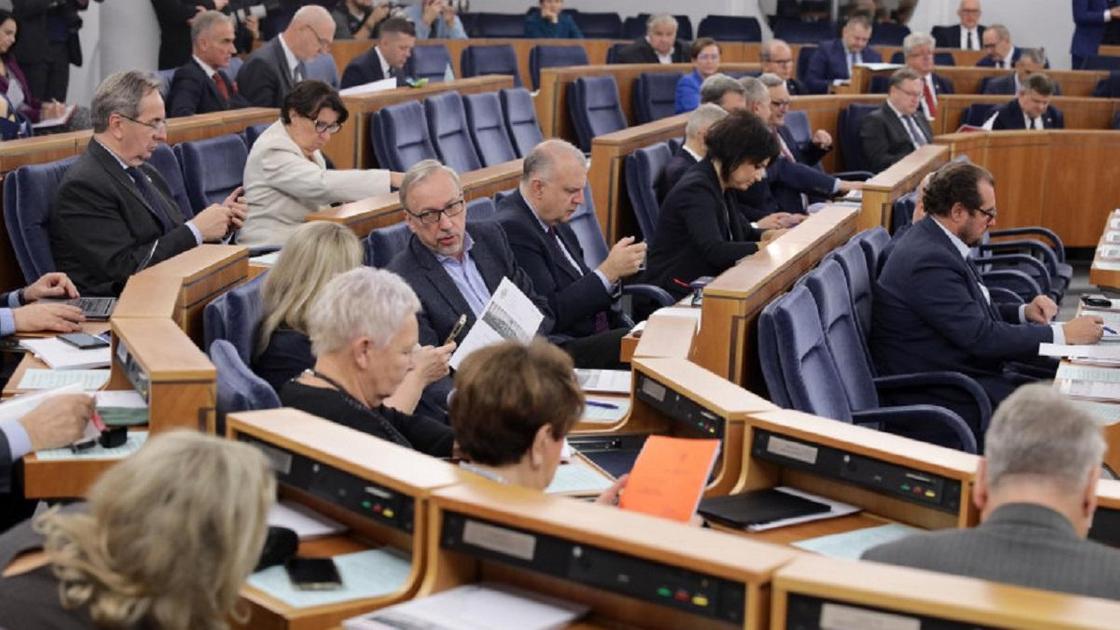 Сенат Польши на заседании