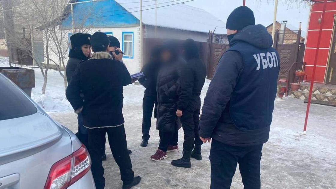 Задержание подозреваемой в Кызылординской области