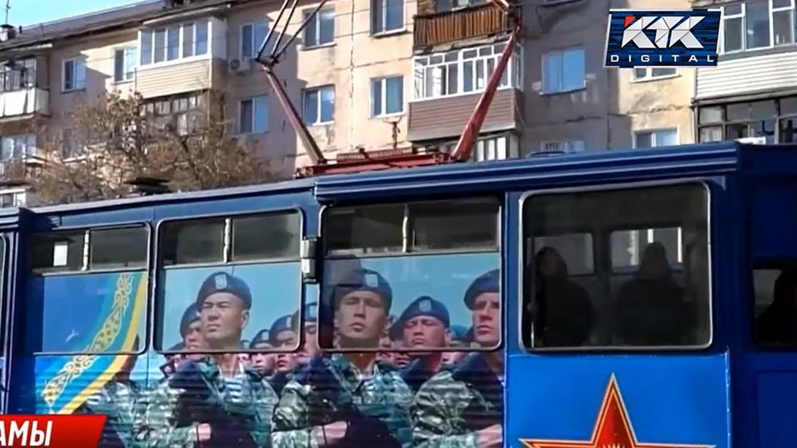 Призывной общественный транспорт появился в 15 городах Казахстана (видео)