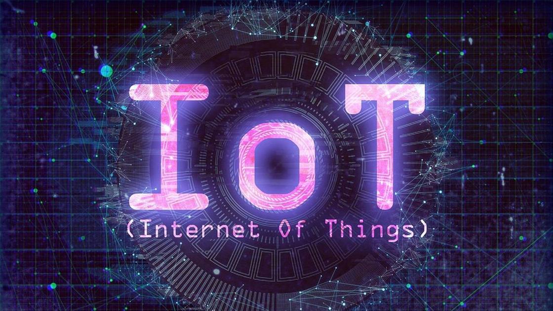 надпись Internet of Things надпись Internet of Things