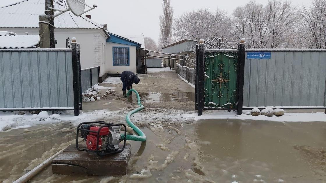 Подтопления в Алматинской области