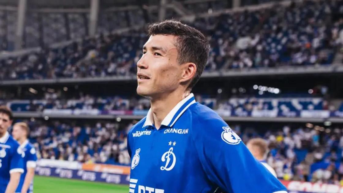 Казахстанский футболист Бахтиер Зайнутдинов