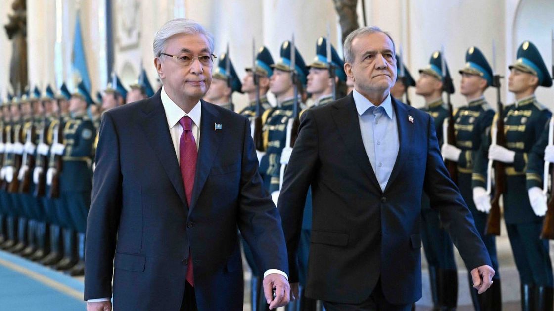 Қасым-Жомарт Тоқаев пен Масуд Пезешкиан